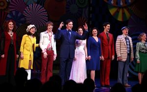 Sarah Stiles, David Turner, Harry Connick Jr., Jessie Mueller, Kerry O'Malley, Drew Gehling & Company @ BroadwayWorld Sarah Stiles, David Turner, Harry Connick Jr., Jessie Mueller, Kerry O'Malley, Drew G Photo