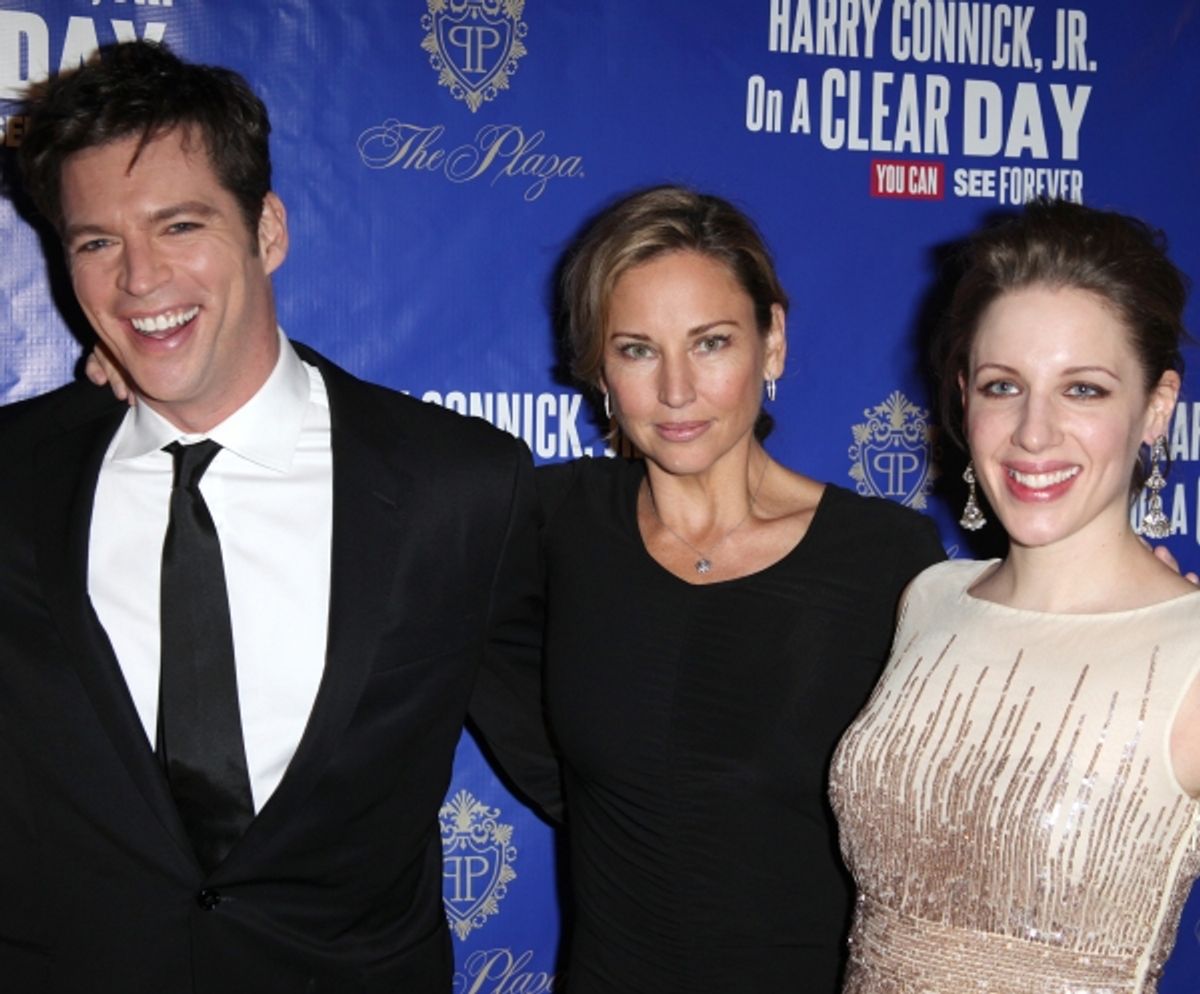 Harry Connick Jr., Jill Goodacre and Jessie Mueller  at 