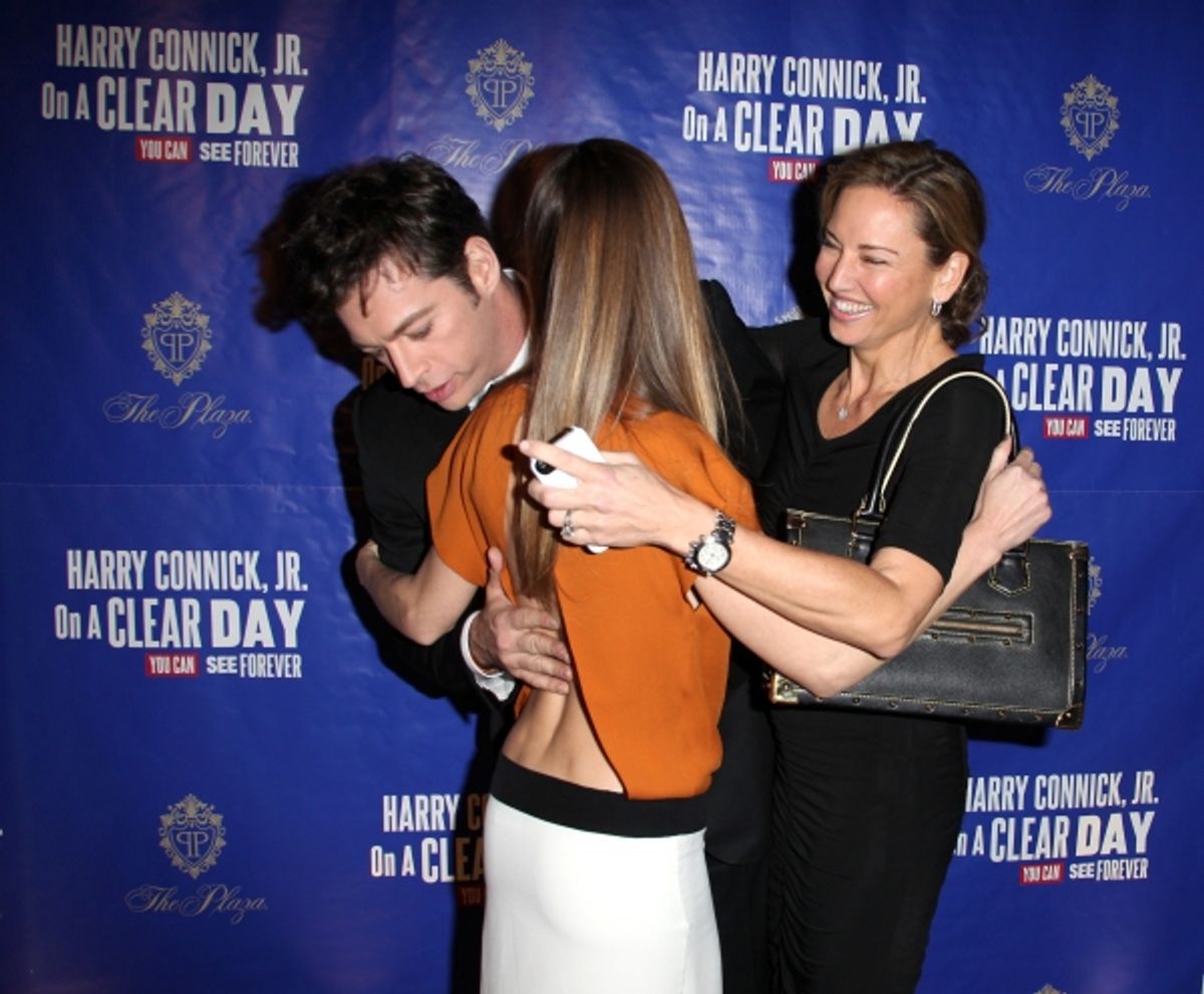 Harry Connick Jr., Hilary Swank and Jill Goodacre  at 