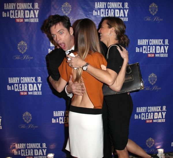 Harry Connick Jr., Hilary Swank and Jill Goodacre  Photo