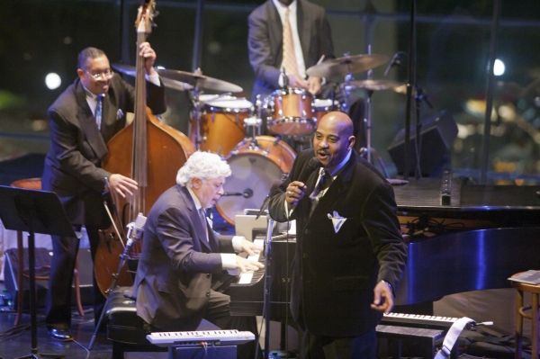 Monty Alexander-Piano, Allan Harris-Vocals, Russell Malone-Guitar, Hassan Shakur-Bass Photo