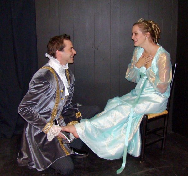 Samantha Walter (Cinderella) and Kelley Harper (Prince) Photo