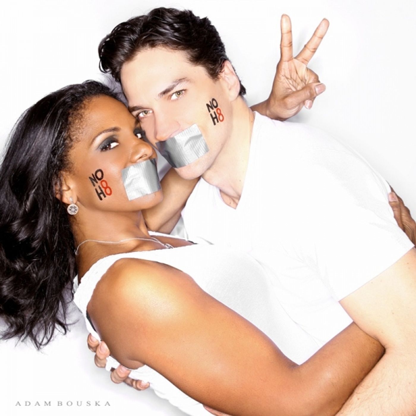 Photo Flash: Audra McDonald, Will Swenson & Craig Bierko Featured in NOH8 Campaign Shots!  Image