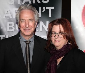 Alan Rickman & Theresa Rebeck @ BroadwayWorld Alan Rickman & Theresa Rebeck Photo