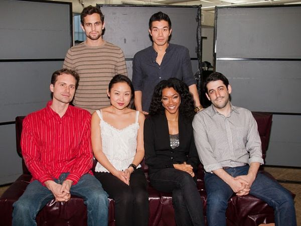 Matthew Dellapina and Nelson Lee; (front): Zayd Dohrn, Li Jun Li, Sonequa Martin-Gree Photo