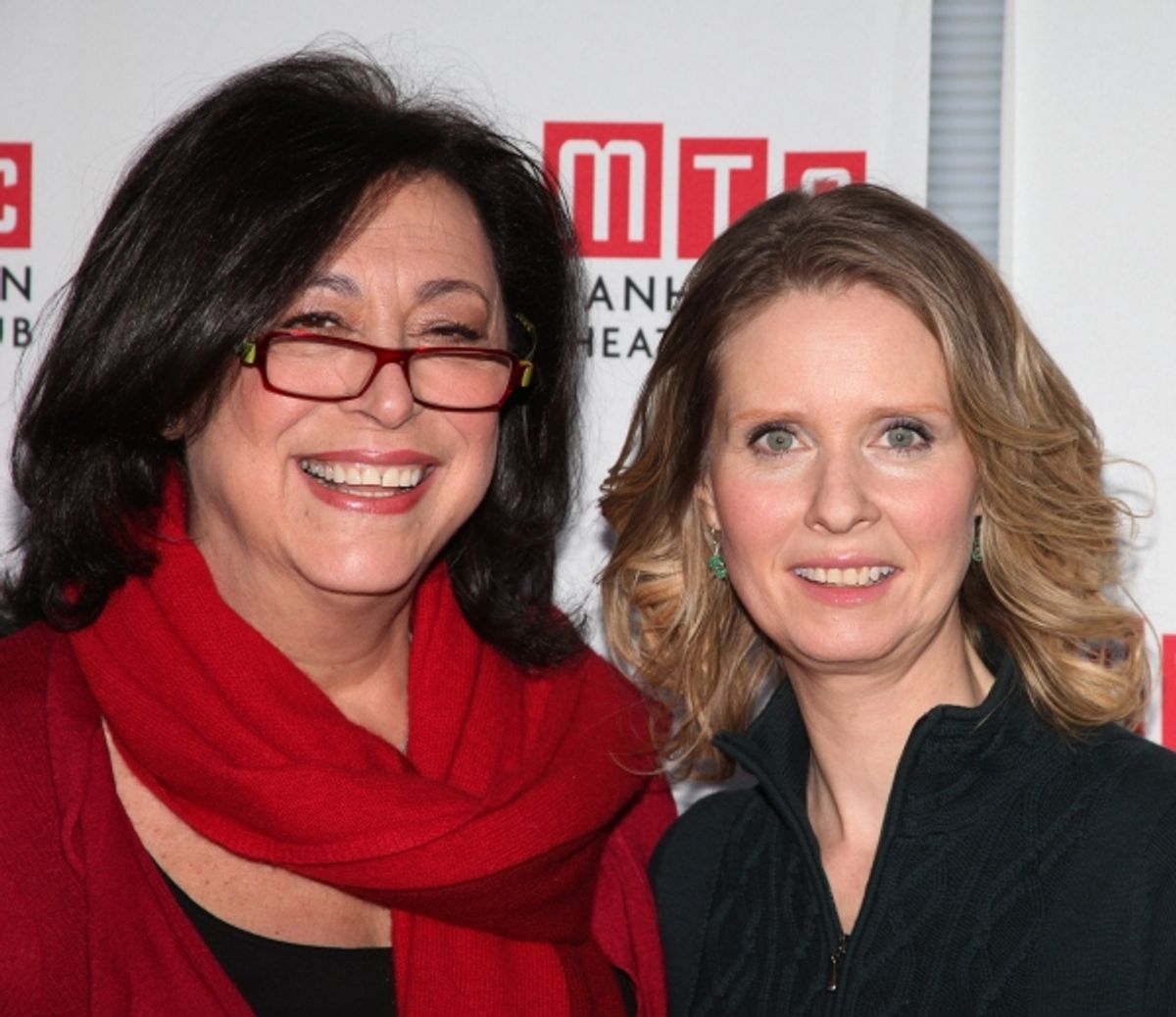 Lynne Meadow (Director) &  Cynthia Nixon  at 