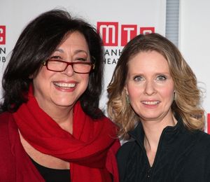 Lynne Meadow (Director) &  Cynthia Nixon  Photo
