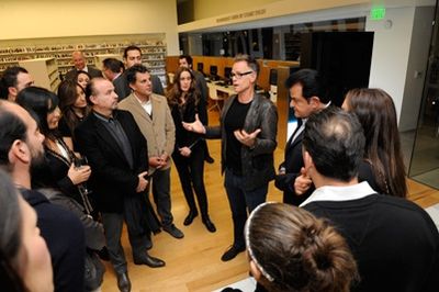 Steve Johnson conducting a tour Photo