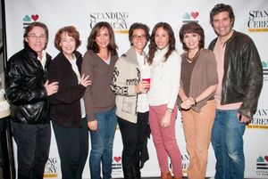 Dina Weisberger, Jenny Greenstein and the cast of STANDING ON CEREMONY Photo