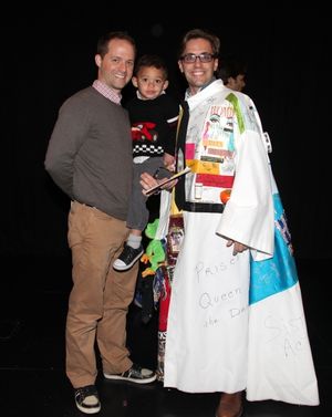 David Eggers, Jack Sciotto-Eggers & son Samson  Photo