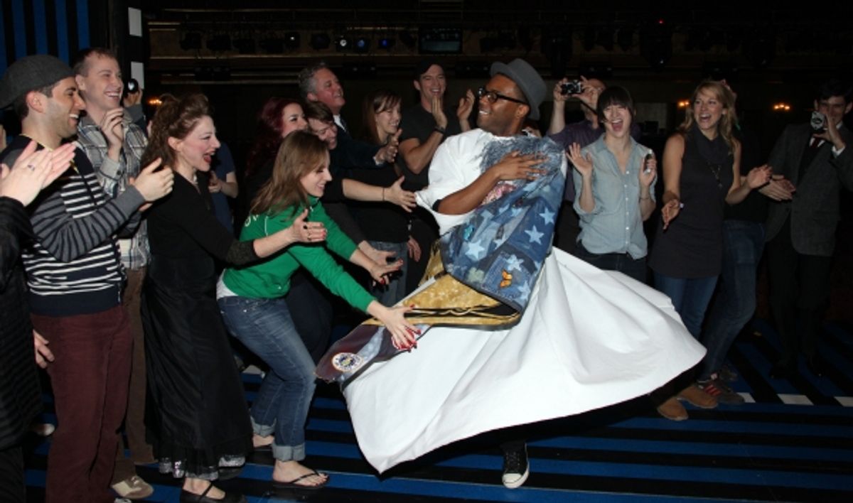 Grasan Kingsberry (Recipient) with Jessie Mueller, David Turner & Harry Connick Jr. & Company  at 