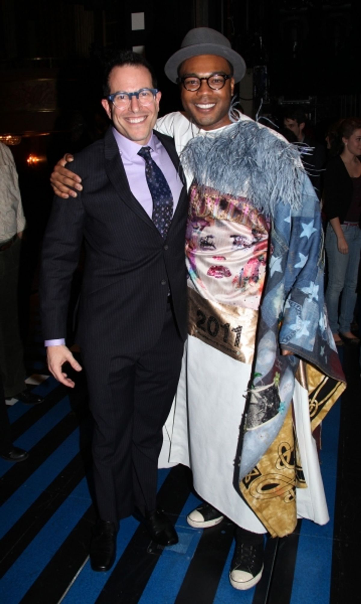 Grasan Kingsberry (Recipient) & Director Michael Mayer  at 