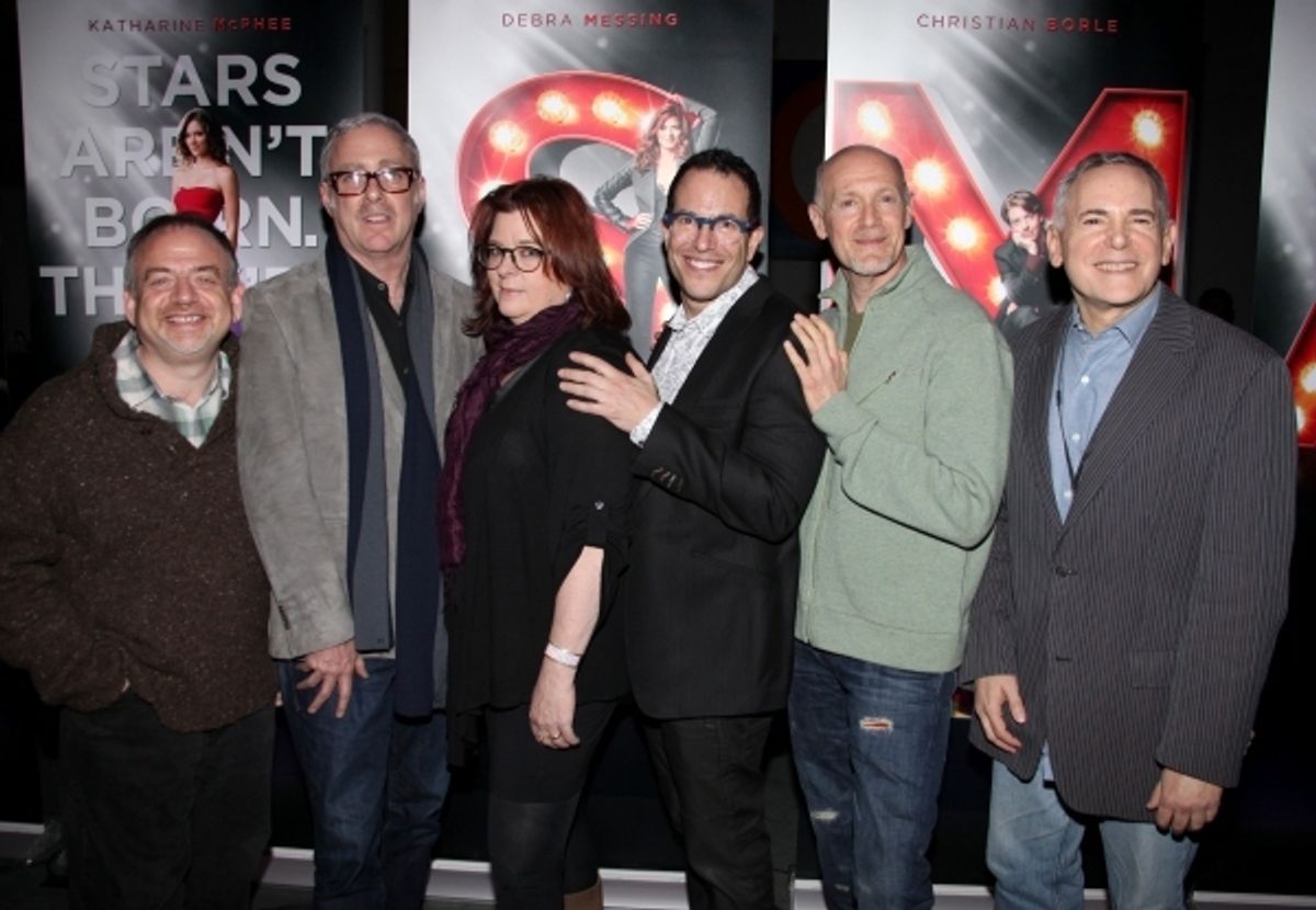 Marc Shaiman, Scott Wittman, Theresa Rebeck, Michael Mayer, Neil Merony Craig Zadan   at 