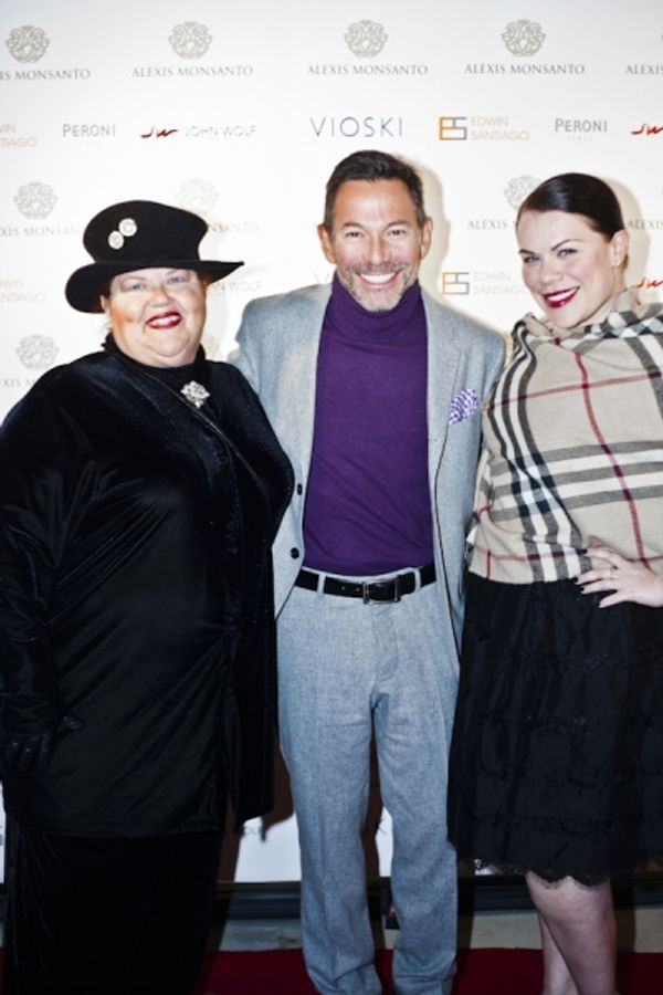  Singer/songwriter and Liza Minnelli performer Cortes Alexander (center) and his Swel Photo