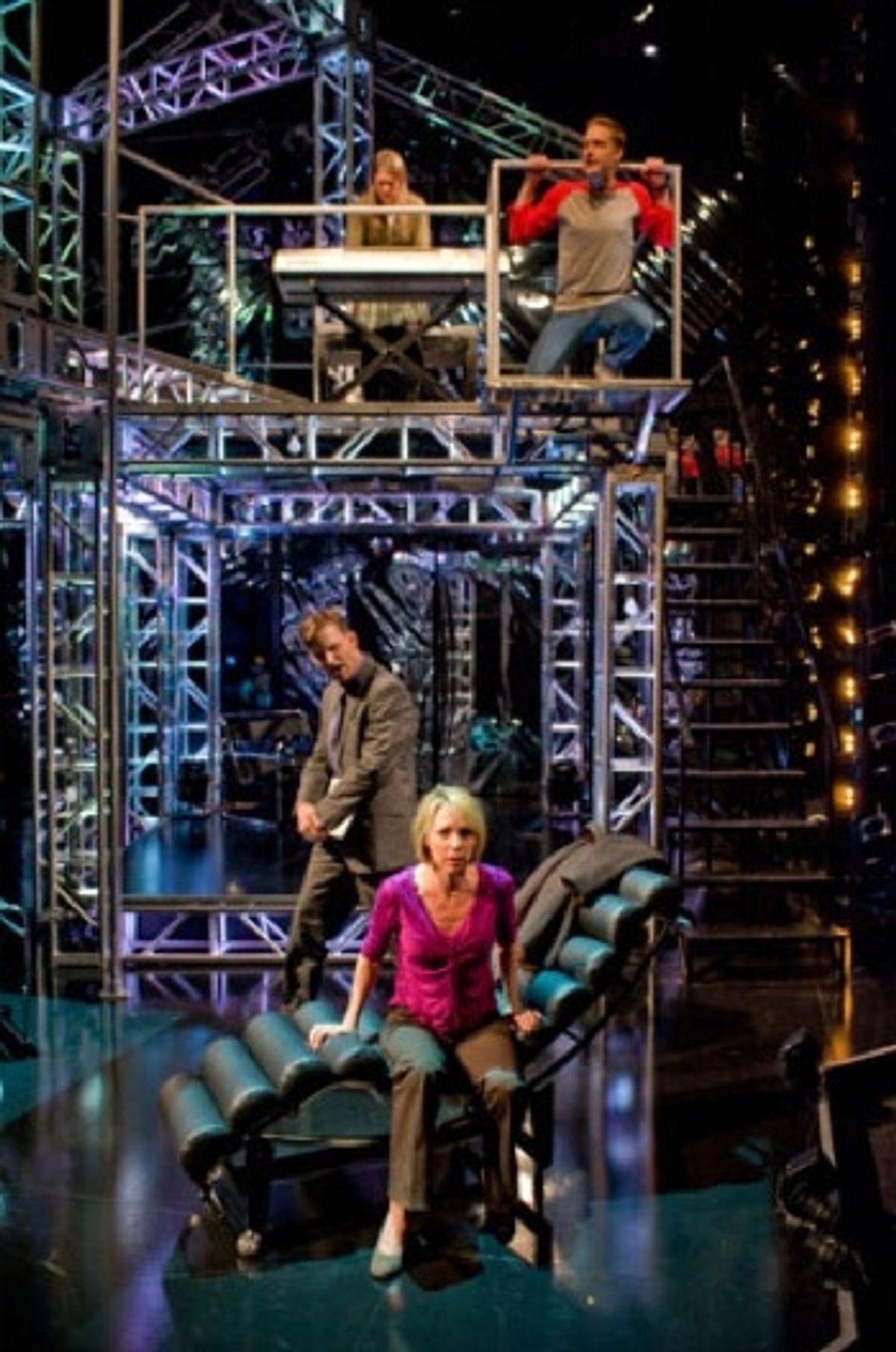 Sarah Litzsinger, Jarrod Emick, Tim Young at 