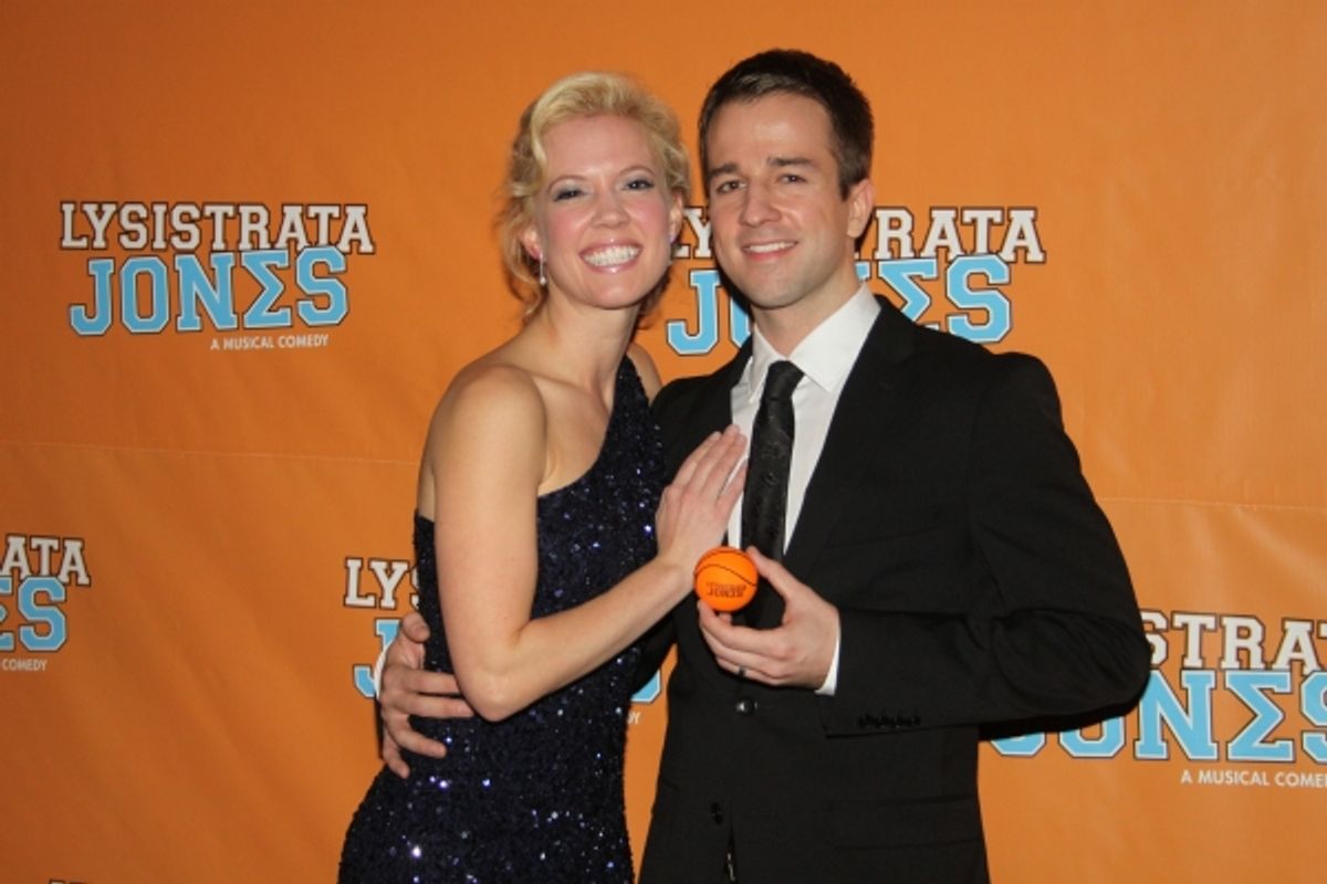 Patti Murin and Curtis Holbrook at 