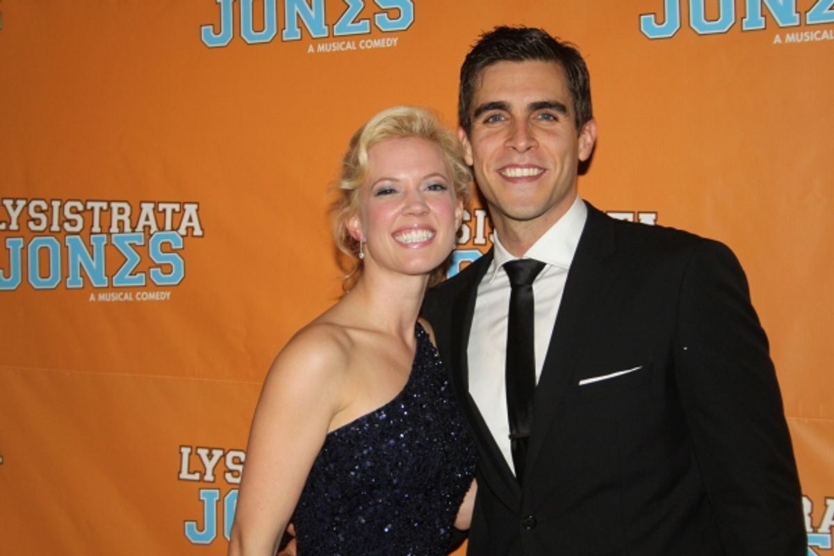 Patti Murin and Josh Segarra at 