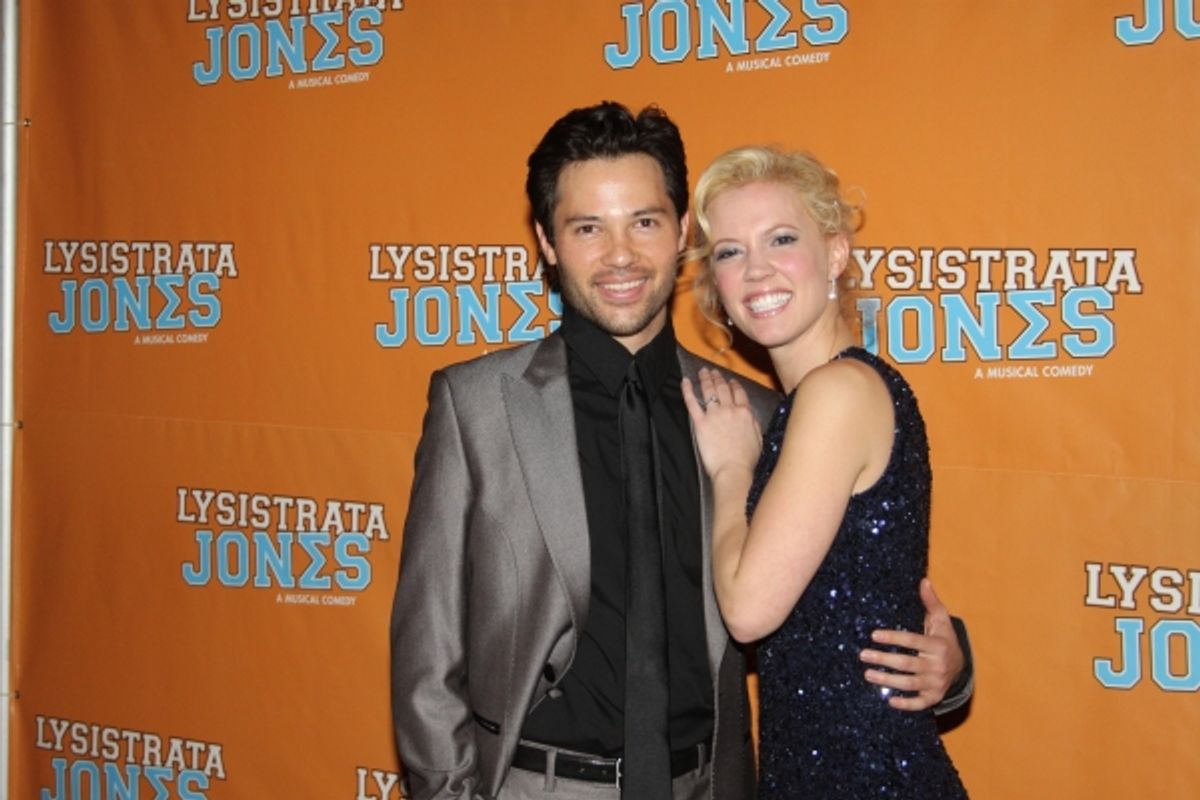 Jason Tam and Patti Murin at 