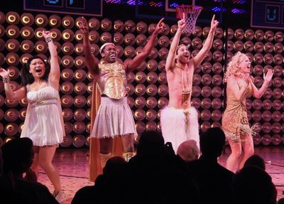 Patti Murin, Jason Tam and the cast of LYSISTRATA JONES Photo