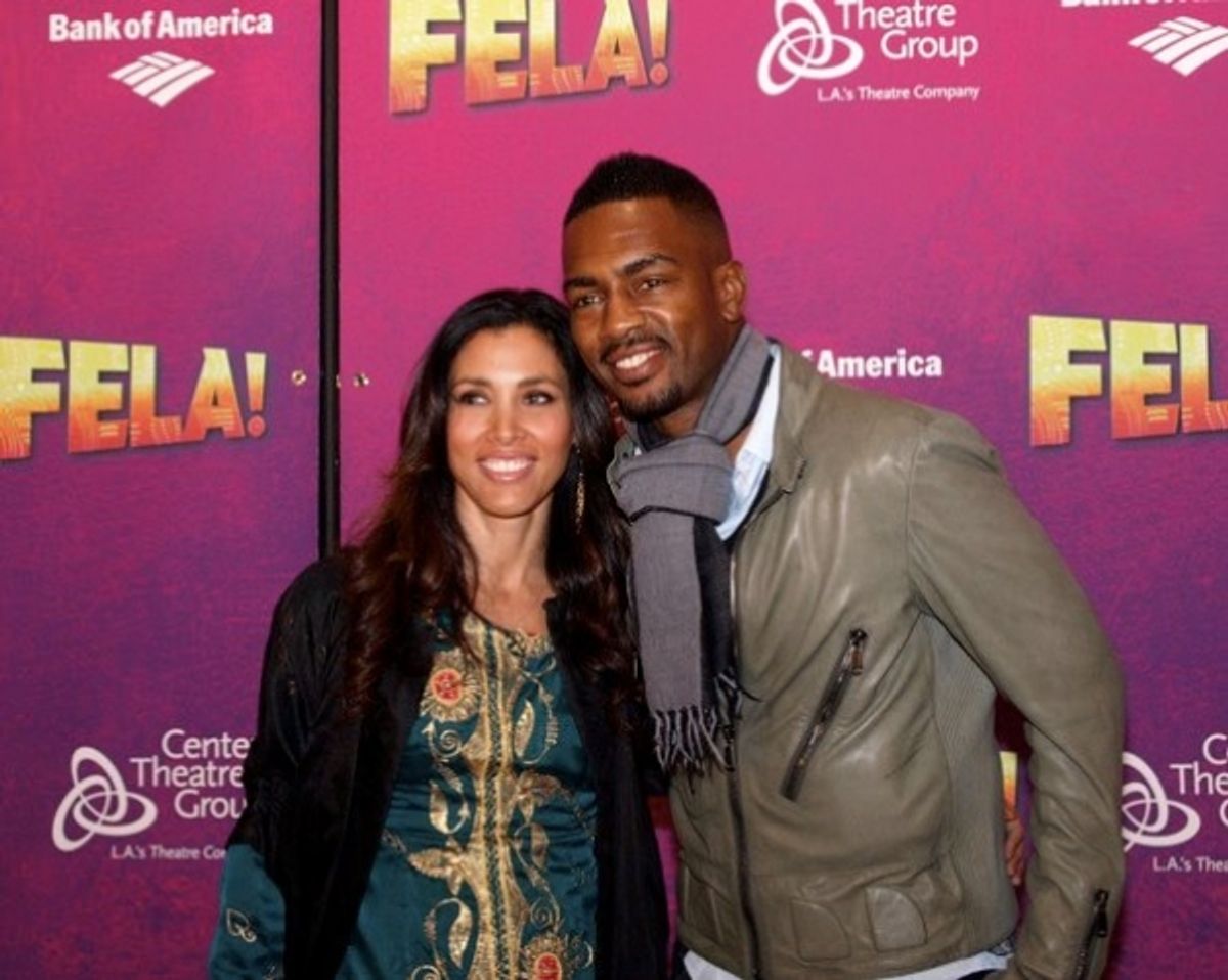 Kristen Baker and Bill Bellamy at 