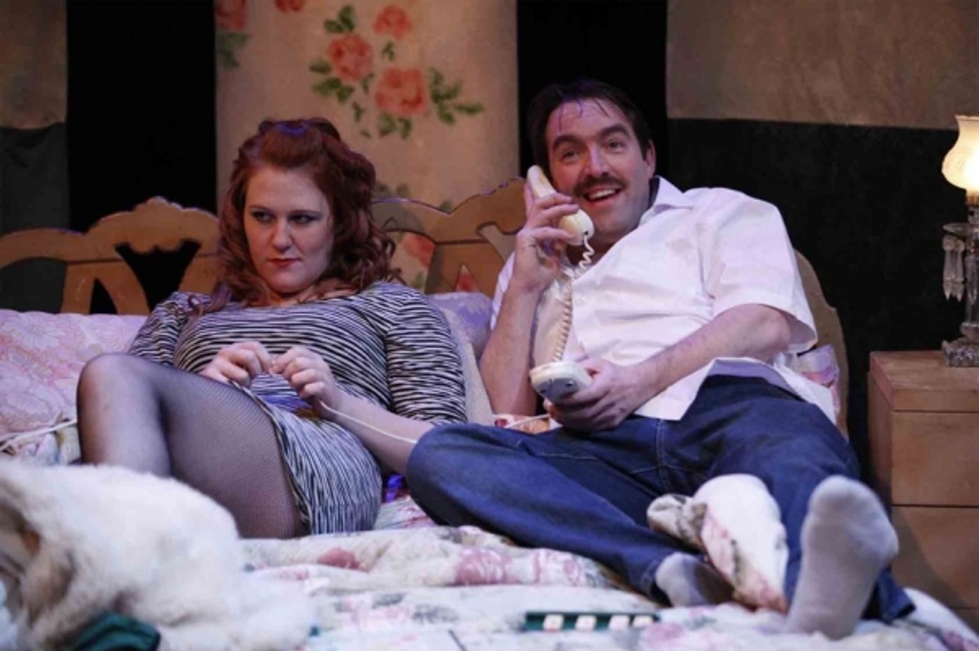 Photo Flash: 1st Look at Kissing Sid James at Brits Off Broadway Photo Flash: 1st Look at Kissing Sid James at Brits Off Broadway Image