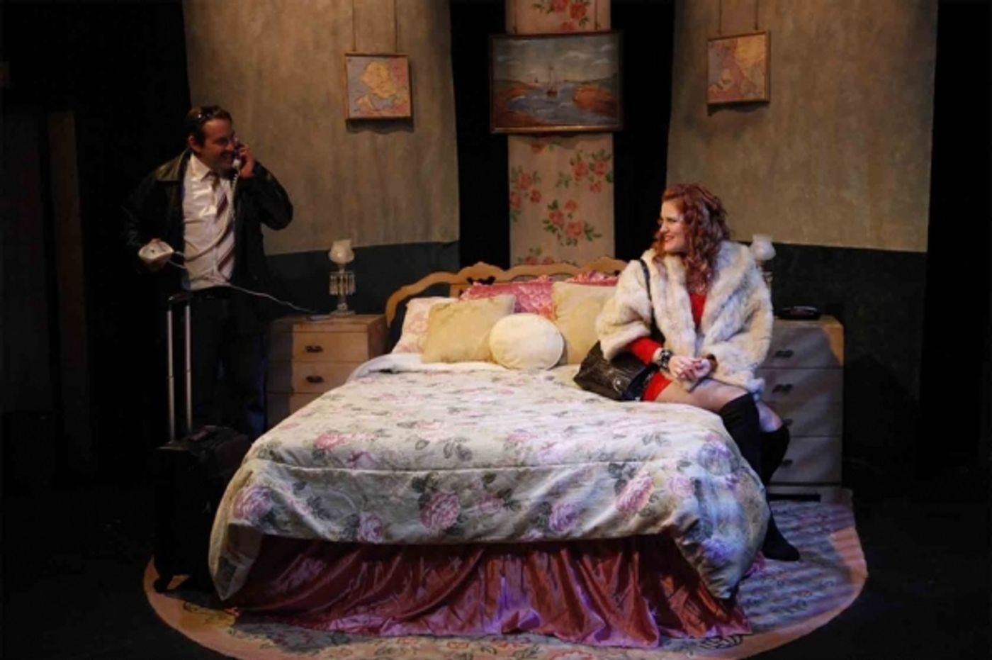 Photo Flash: 1st Look at Kissing Sid James at Brits Off Broadway Photo Flash: 1st Look at Kissing Sid James at Brits Off Broadway Image