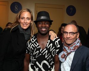 Kim Raver, Ismael Kouyate and producer Edward Tyloer Nahem @ BroadwayWorld Kim Raver, Ismael Kouyate and producer Edward Tyloer Nahem Photo