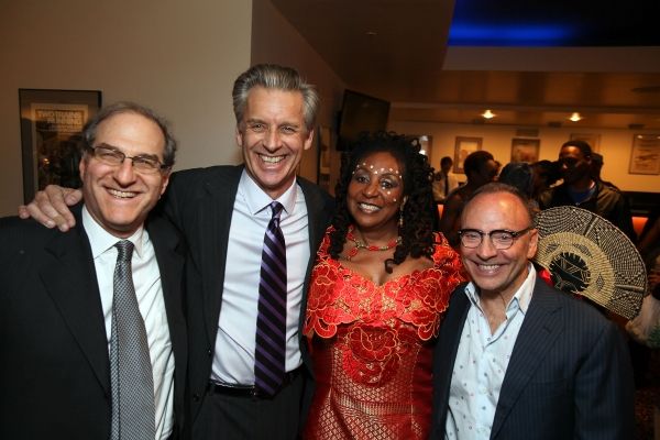 Stephen Hendel, CTG Artistic Director Michael Ritchie, Sandra Iszadore and producer E Photo