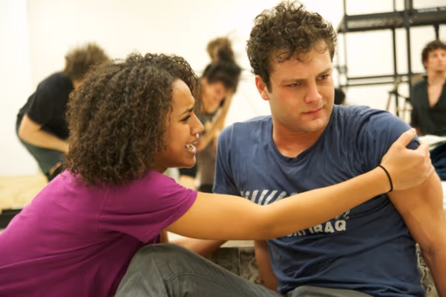 Photo Flash: AMERICAN IDIOT Tour In Rehearsal, Van Hughes, Gabrielle McClinton & More! Image