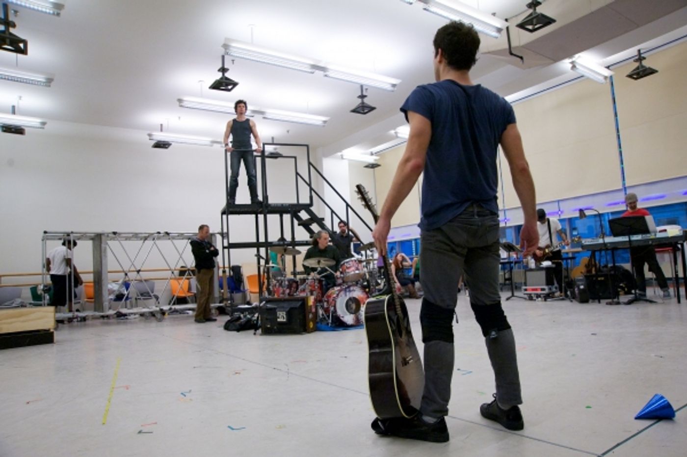 Photo Flash: AMERICAN IDIOT Tour In Rehearsal, Van Hughes, Gabrielle McClinton & More!  Image