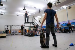 Van Hughes and Joshua Kobak @ BroadwayWorld Van Hughes and Joshua Kobak Photo