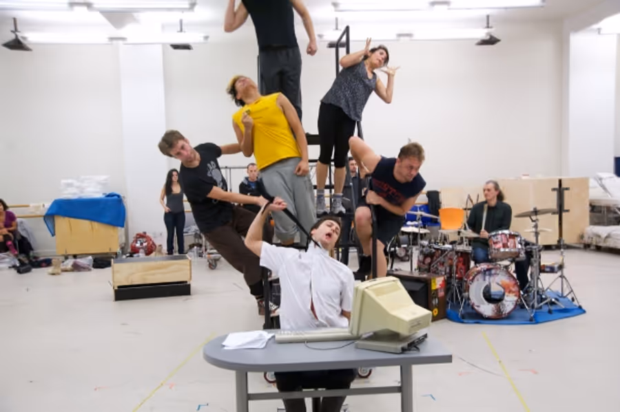 Photo Flash: AMERICAN IDIOT Tour In Rehearsal, Van Hughes, Gabrielle McClinton & More! Image
