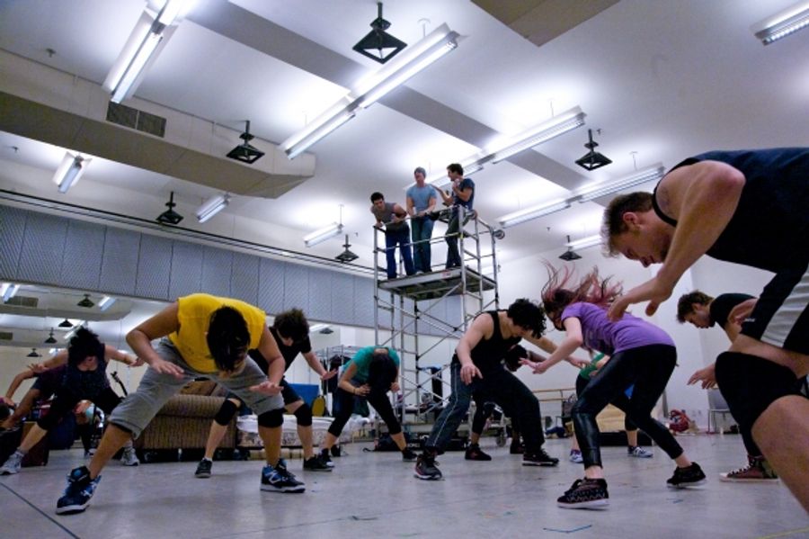 Photo Flash: AMERICAN IDIOT Tour In Rehearsal, Van Hughes, Gabrielle McClinton & More! Image
