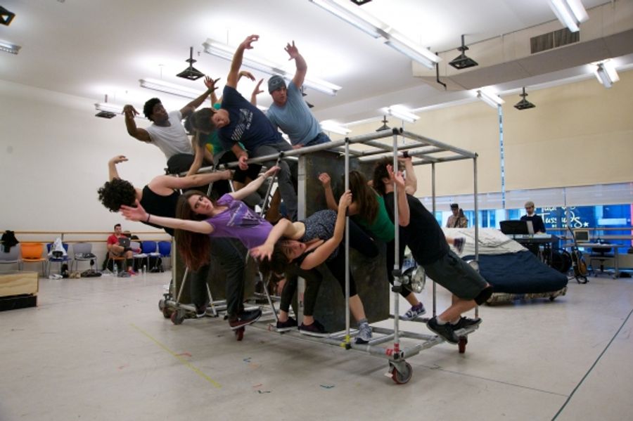 Photo Flash: AMERICAN IDIOT Tour In Rehearsal, Van Hughes, Gabrielle McClinton & More! Image