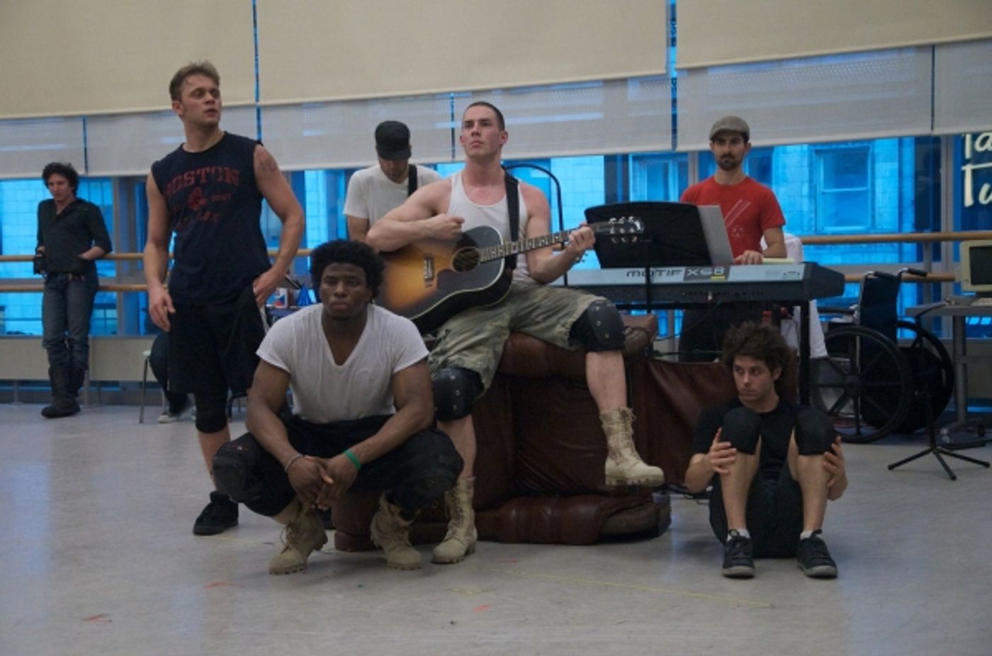 Photo Flash: AMERICAN IDIOT Tour In Rehearsal, Van Hughes, Gabrielle McClinton & More!  Image