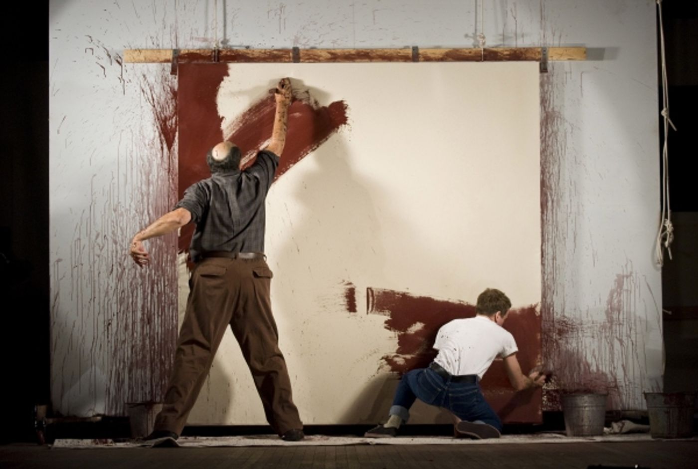 Photo Flash: Edward Gero and Patrick Andrews in RED at Arena Stage Photo Flash: Edward Gero and Patrick Andrews in RED at Arena Stage Image