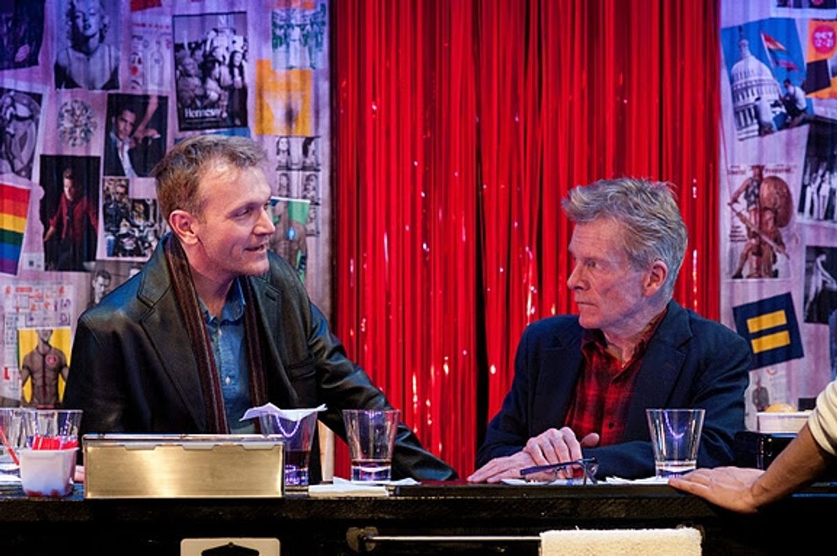 Cameron Pow and Keith McDermott at 