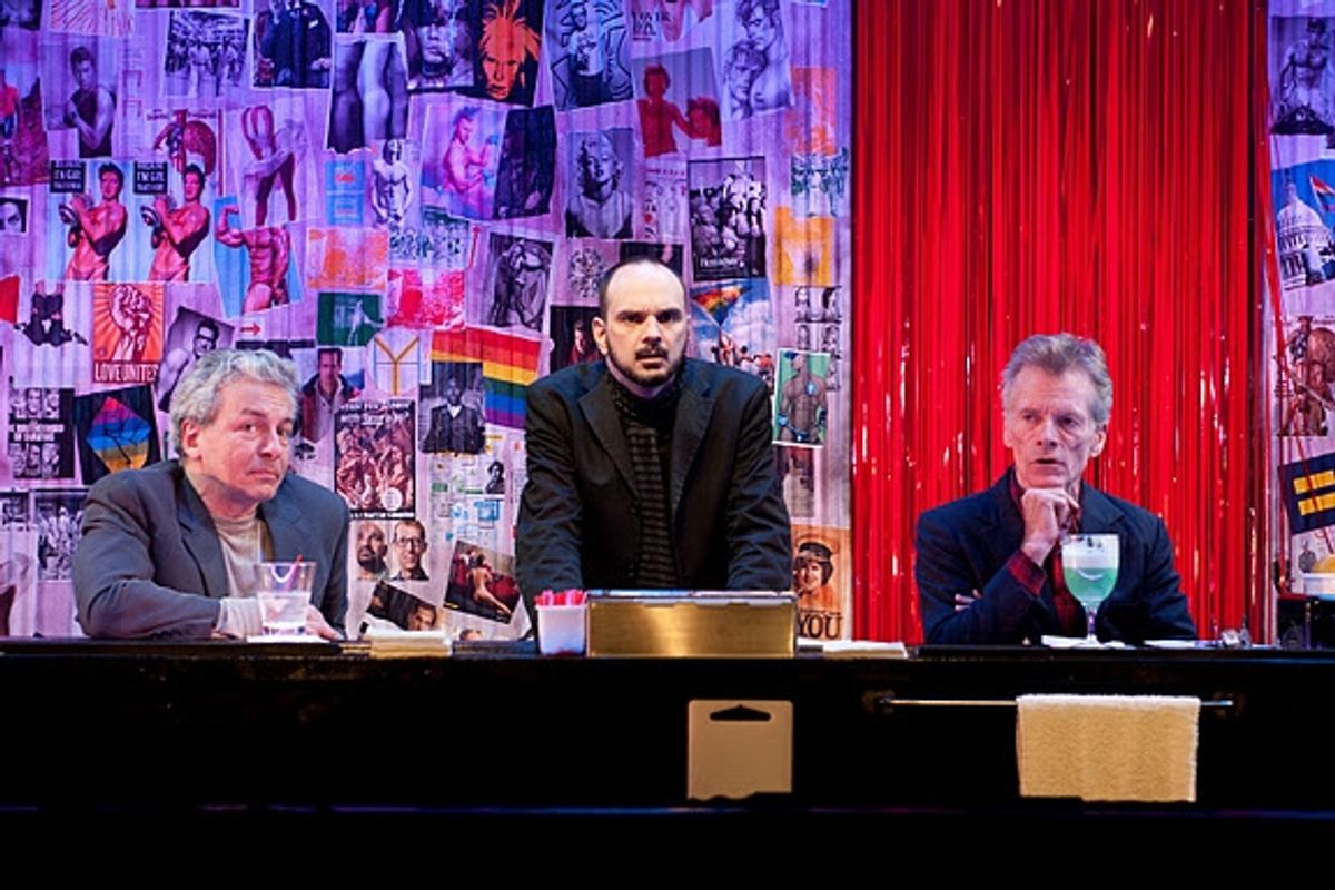 Chuck Blasius, Grant James Varjas and Keith McDermott at 