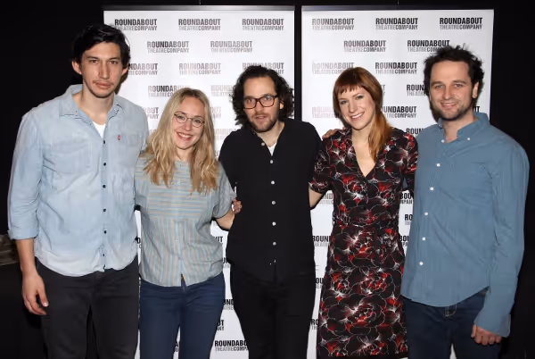 Adam Driver, Charlotte Parry, Director Sam Gold, Sarah Goldberg & Matthew Ryhs attend Photo