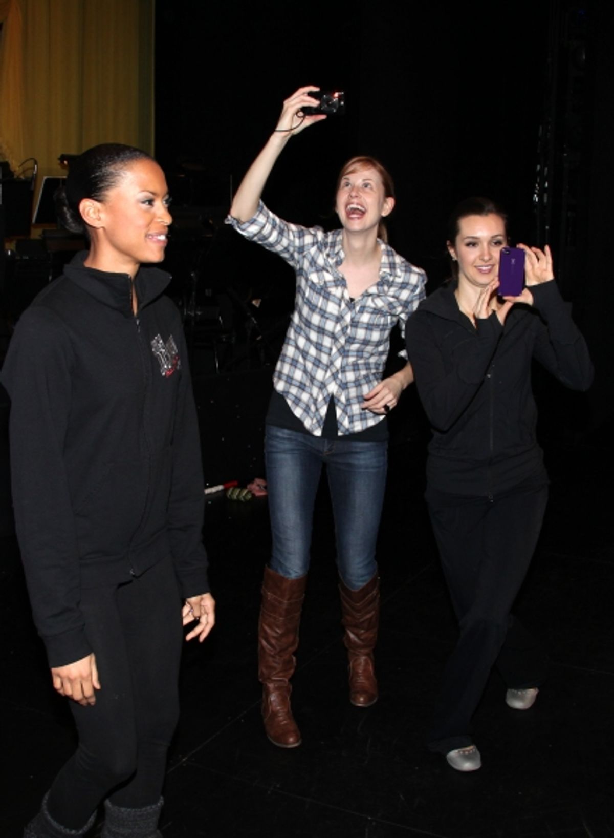 Hilary Michael Thompson, Kearran Giovanni (Gypsy Robe Recipient), Lara Seibert  at 