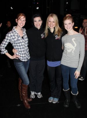 Hilary Michael Thompson, Anne Otto, Robin Campbell & Emily Tyra @ BroadwayWorld Hilary Michael Thompson, Anne Otto, Robin Campbell & Emily Tyra Photo