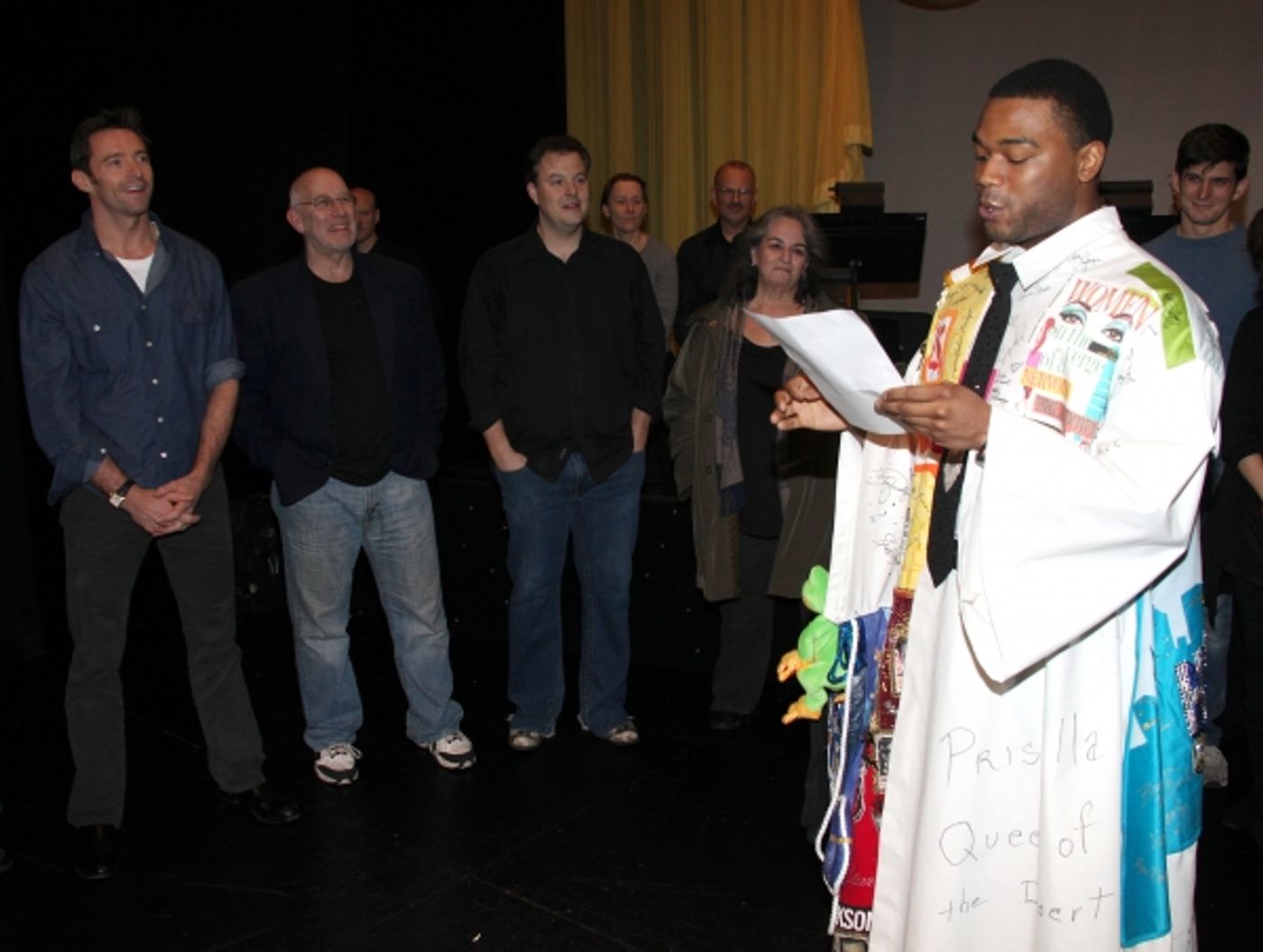 Photo Coverage: Inside HUGH JACKMAN, BACK ON BROADWAY's Gypsy Robe Ceremony!  Image