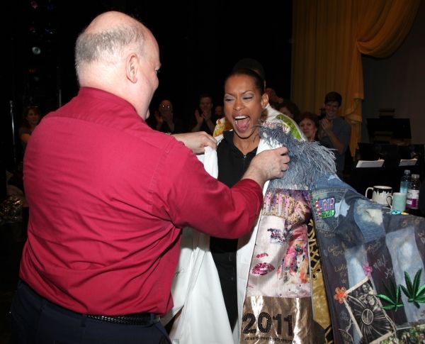 Kearran Giovanni (Gypsy Robe Recipient) with David Westphal  Photo