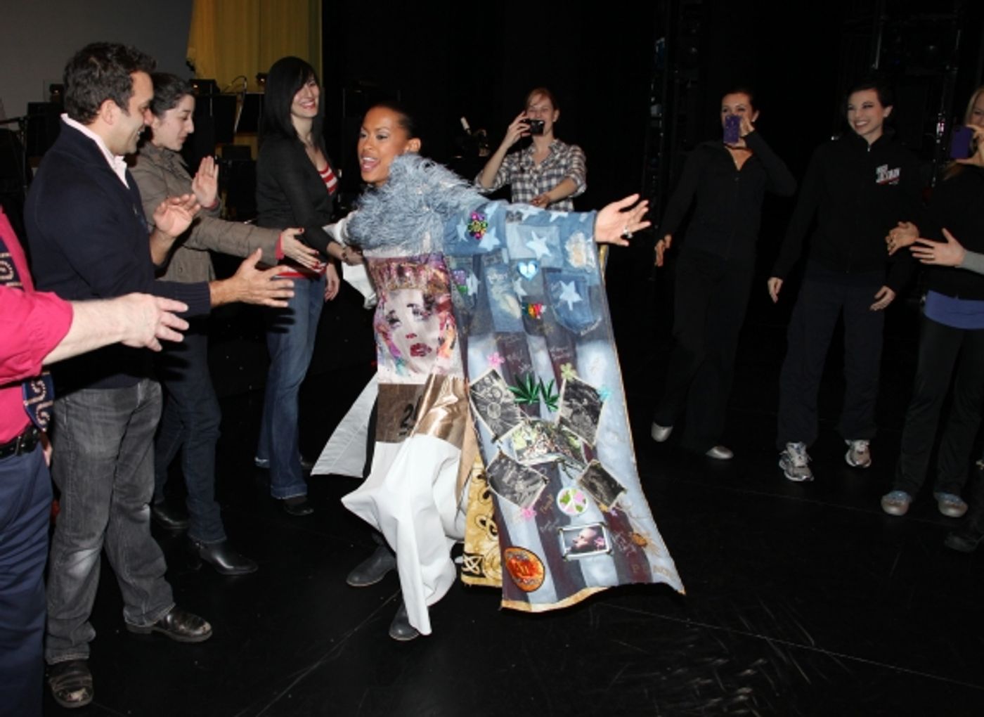 Photo Coverage: Inside HUGH JACKMAN, BACK ON BROADWAY's Gypsy Robe Ceremony!  Image