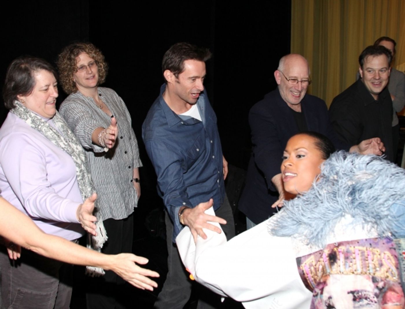 Photo Coverage: Inside HUGH JACKMAN, BACK ON BROADWAY's Gypsy Robe Ceremony!  Image