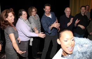 Kearran Giovanni (Gypsy Robe Recipient) with Hugh Jackman & Company  Photo
