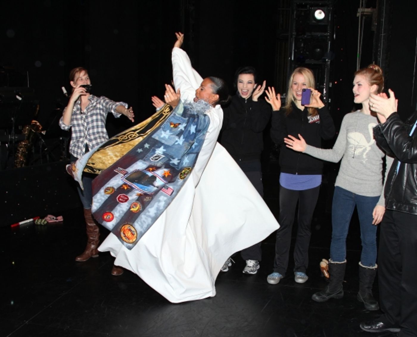 Photo Coverage: Inside HUGH JACKMAN, BACK ON BROADWAY's Gypsy Robe Ceremony!  Image