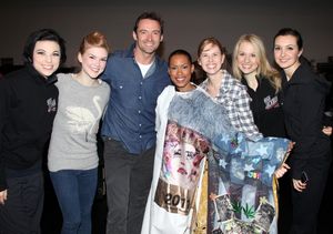 Anne Otto, Emily Tyra, Hugh Jackman, Kearran Giovanni (Gypsy Robe Recipient), Hilary Michael Thompson, Robin Campbell & Lara Seibert @ BroadwayWorld Anne Otto, Emily Tyra, Hugh Jackman, Kearran Giovanni (Gypsy Robe Recipient), Hilary Photo