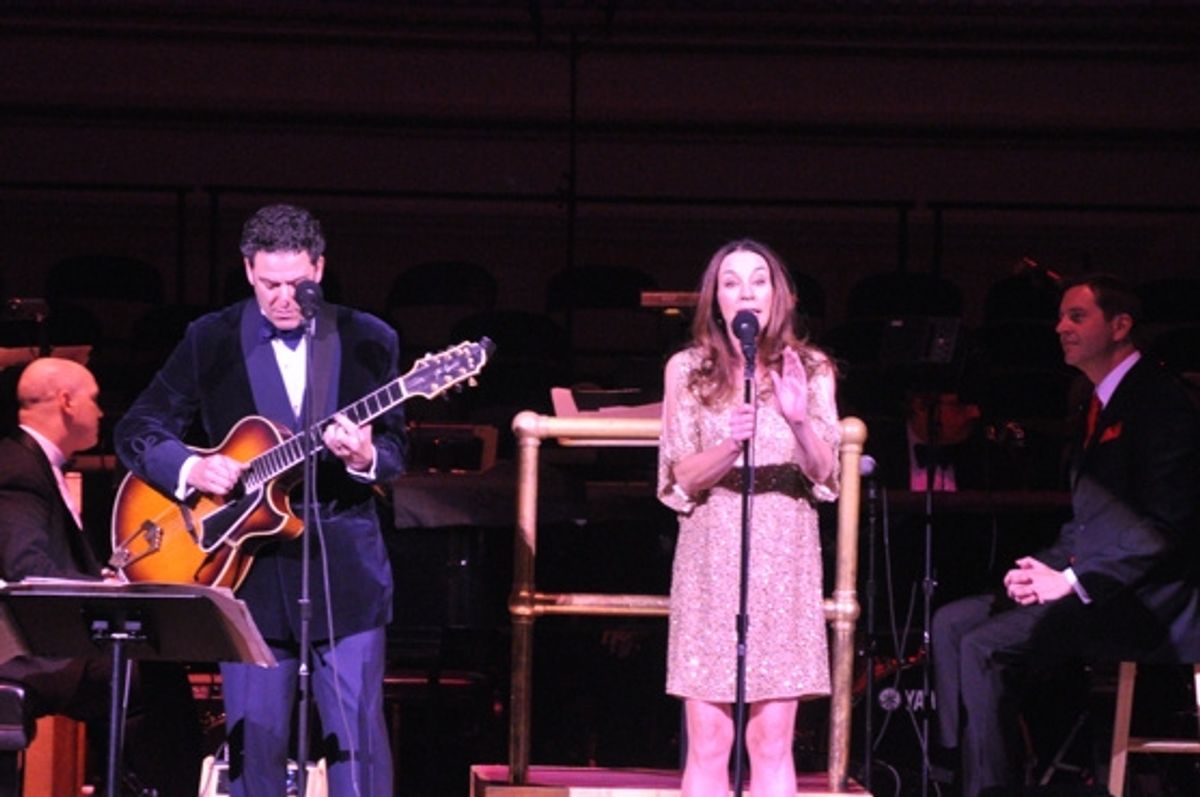 John Pizzarelli, Jessica Molaskey and Steven Reineke at 