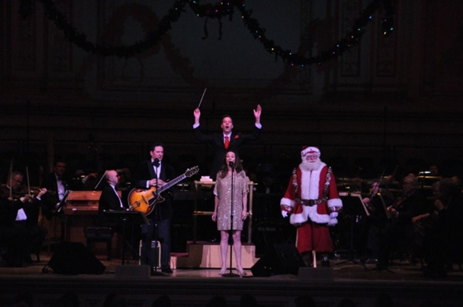 Photo Coverage: John Pizzarelli and Jessica Molaskey Wish You A Swingin' Christmas With The New York Pops Image